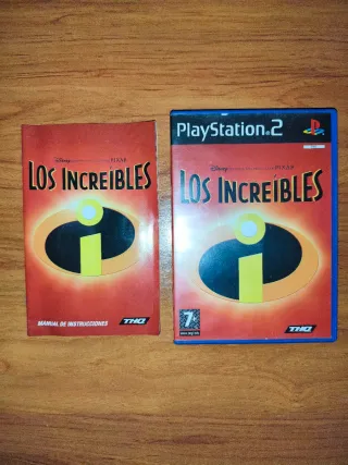 Los Increíbles PS2 completo pal españa