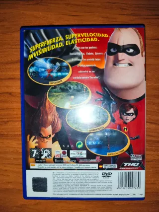 Los Increíbles PS2 completo pal españa