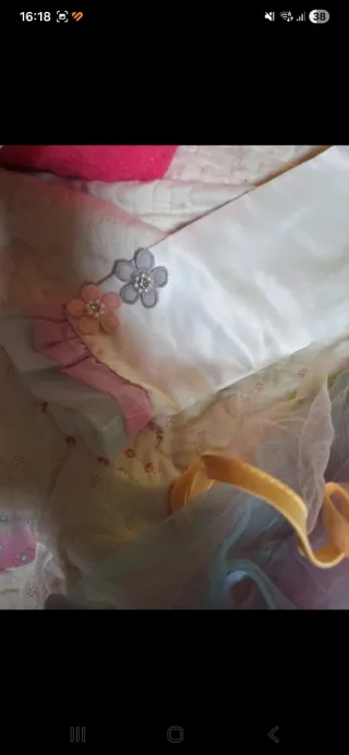 Disfraz Unicornio Arcoíris Niña 6 años.