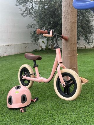 Bicicleta infantil Equilibrio Rosa Decathlon niña
