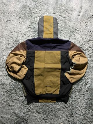 Chaqueta Carhartt Gris Marron Capucha M y2k Bomber
