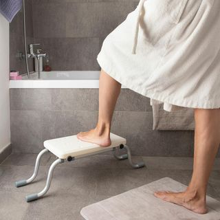 InnovaGoods® Taburete baño 2-in-1, Taburete Ducha