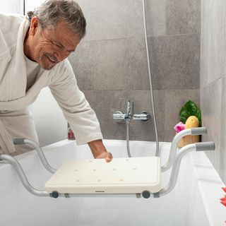 InnovaGoods® Taburete baño 2-in-1, Taburete Ducha