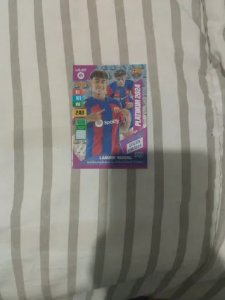 Lamine Yamal Platinum 2024 Edición Limitada