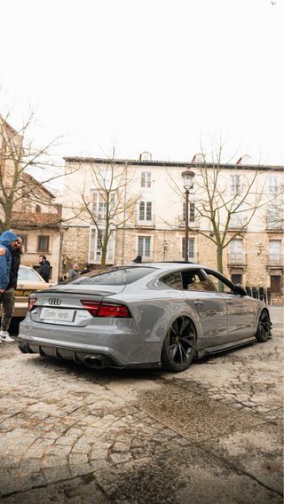 Paragolpes trasero Audi RS7 Carbono