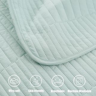 Whale Flotilla Colcha para Cama de 260 x 280 cm, C