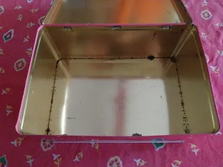 Caja Metálica Antigua Colacao