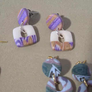 Pack pendientes arcilla polimèrica