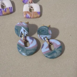 Pack pendientes arcilla polimèrica