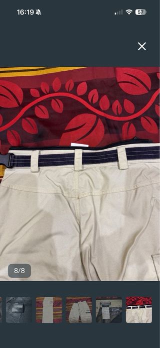 Pantalón BMW Summer Beige talla M