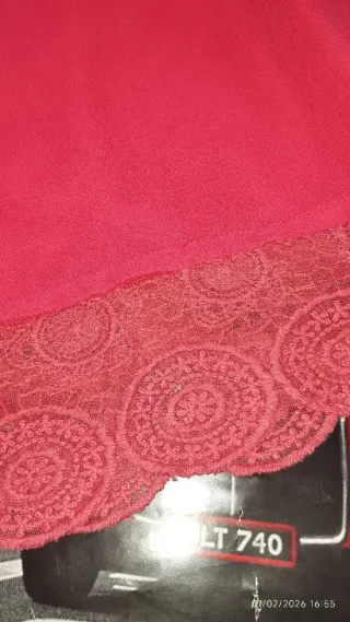 Vestido vintage Md'm encaje talla 42