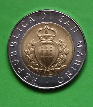 San Marino 500 Lire 1987