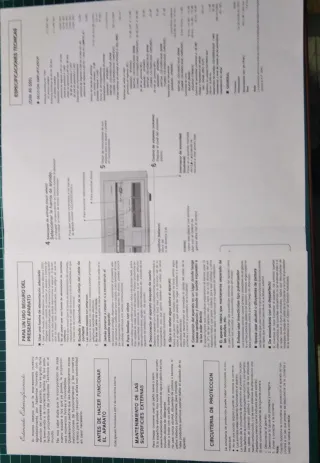 Manual de Instrucciones Technics SU-Z200