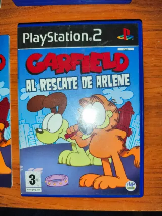 Lote PS2: Casper y Garfield (2 juegos)