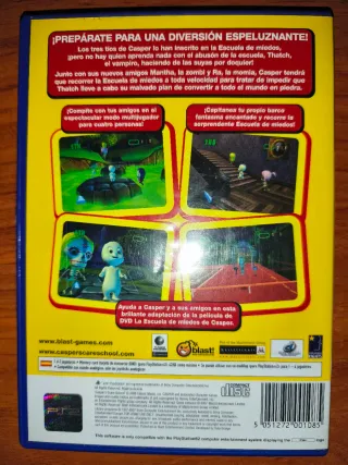 Lote PS2: Casper y Garfield (2 juegos)