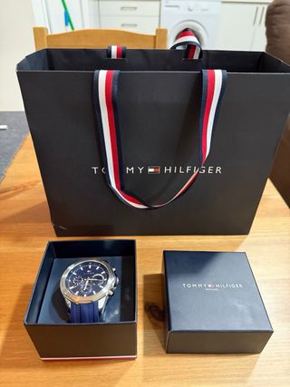Reloj hombre Tommy Hilfiger Lars Silicone Nuevo