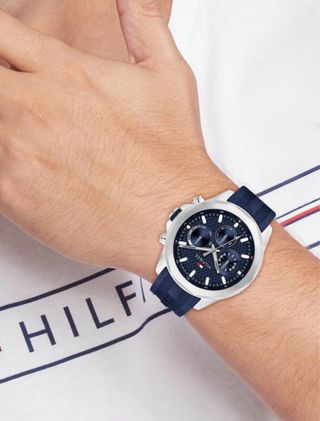 Reloj hombre Tommy Hilfiger Lars Silicone Nuevo