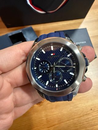 Reloj hombre Tommy Hilfiger Lars Silicone Nuevo