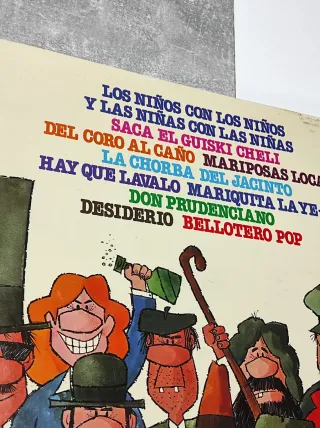 Vinilo Saca el Güiski Cheli Recopilatorio 1976