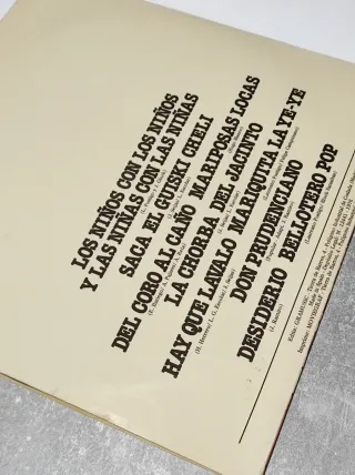 Vinilo Saca el Güiski Cheli Recopilatorio 1976