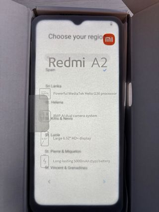 Xiaomi Redmi A2 negro