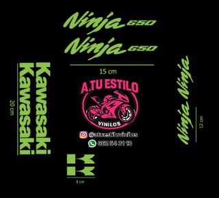 Vinilos Kawasaki Ninja 650