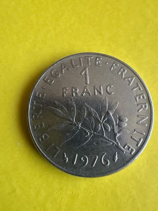 Moneda Francesa Republique Francaise