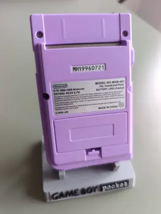 Game Boy Pocket con Carcasa Custom y Pantalla IPS