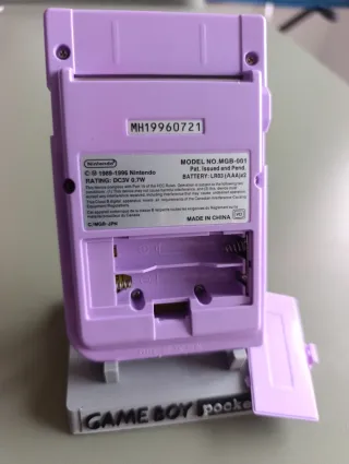 Game Boy Pocket con Carcasa Custom y Pantalla IPS