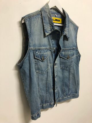 Gilet jeans KPALM M Vintage Y2K Old Money