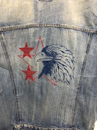 Gilet jeans KPALM M Vintage Y2K Old Money