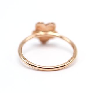 Anillo Flor Diamantes Marrones Oro