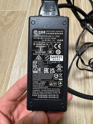 Adaptador Corriente 12V 2.5A 30W HO:OTO