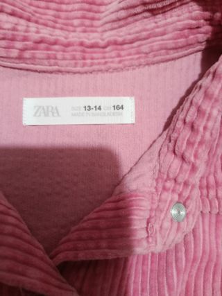 Camisa pana rosa 13-14 años