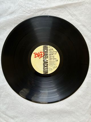 Michael Jackson - BAD (Vinilo 1987) Primera Edició