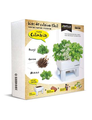 Kit Cultivo Culinarias Seed Box Batlle