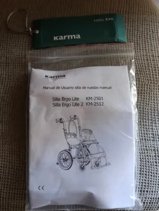 Silla de ruedas karma ERGO LITE 2 ultraligera