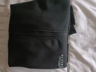 Sudadera McKenzie Negra Cremallera