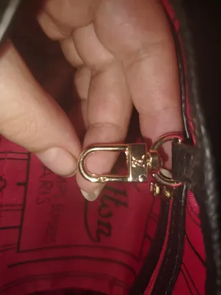 Bolsa Louis Vuitton Preta Estilo Neverfull