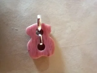 Colgante Tous Plata y Piedra Rosa