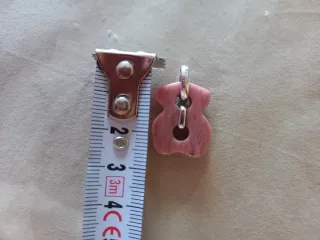 Colgante Tous Plata y Piedra Rosa