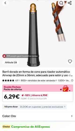 Dyson airwrap complete long