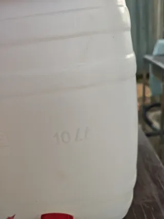 Barile ics con rubinetto da 10 litri