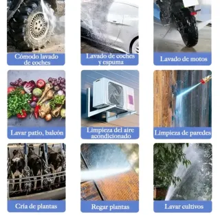 Limpiador a presión inalámbrica 68V