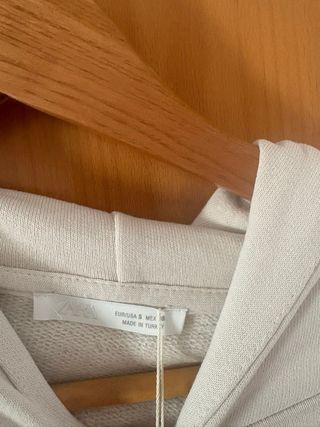Sudadera Zara Hombre Talla M Beige