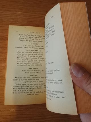 Libro en frances Tout Ubu Alfred Jarry