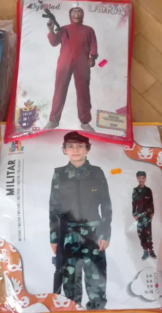 Disfraces de carnaval.