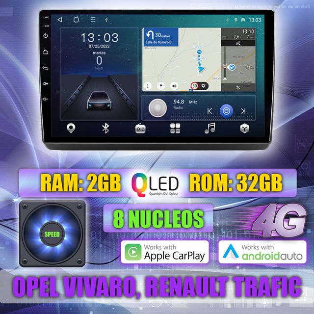 PANTALLA OPEL VIVARO RENAULT TRAFIC NISSAN PRIMAST