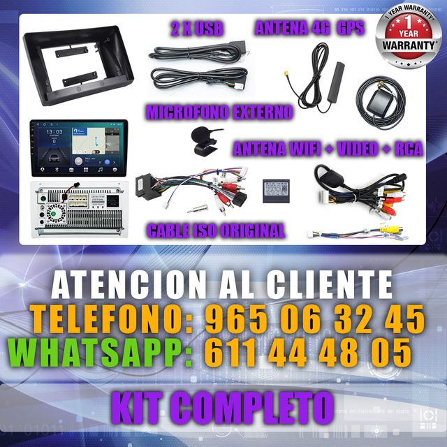 PANTALLA OPEL VIVARO RENAULT TRAFIC NISSAN PRIMAST