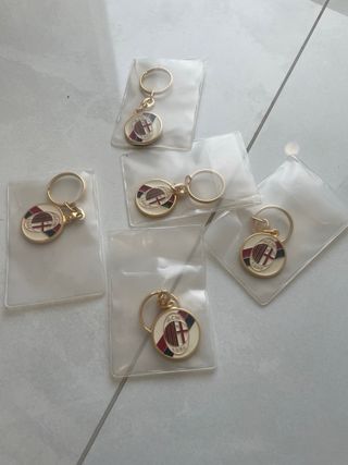 5 Portachiavi AC Milan nuovi